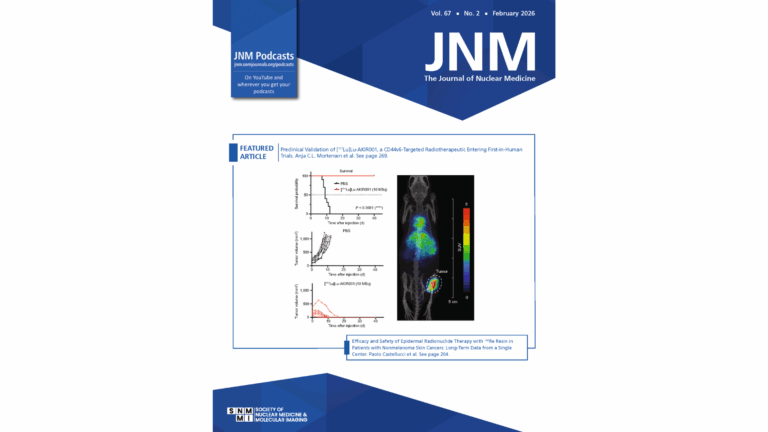 AKIR001 study selected as overall featured article in The Journal of Nuclear Medicine