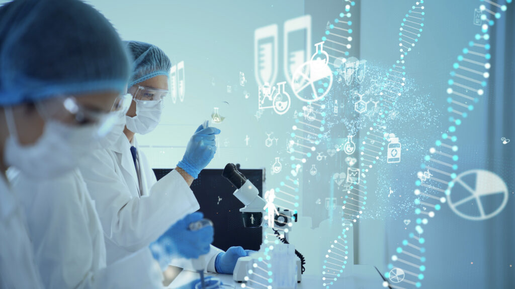 Researchers working in lab – Akiram Therapeutics