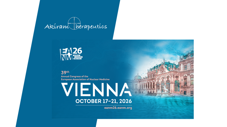 Akiram Therapeutics: First clinical results from AKIR001 to be presented at EANM 2026
